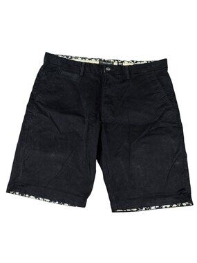 Denim and Flower Size 34 Ricky Singh Men's Black Shorts